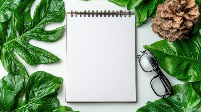 A photostock of a blank calendar on a white background, ideal for time management or event planning.