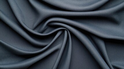 Obraz premium A photostock of a textured grey cloth background, ideal for fabrics or interior design.