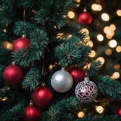 Cheerful toys create a delightful Christmas scene