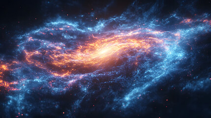 An Enchanting Display of Spiraling Luminescent Galaxies in a Velvety Black Void