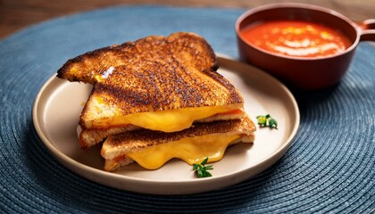 Grilled cheese & tomato soup