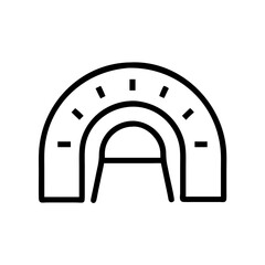 Fototapeta premium tunnel-icon