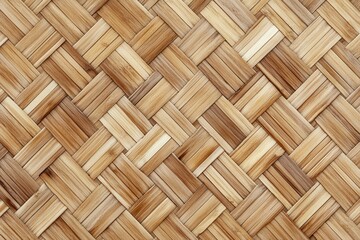 High resolution ultra detailed photograph of a bamboo wood herringbone design with no background shadows text or logos