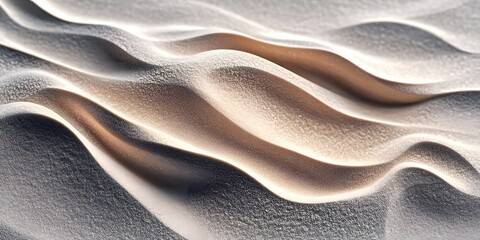 Fototapeta premium Sand, beautifully scattered on a gray background, photo shoot, 