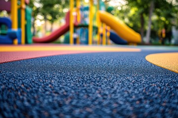 Installing EPDM rubber flooring over existing asphalt enhances playground safety by minimizing fall related injuries