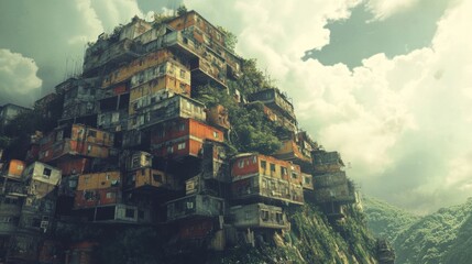 Urban Sprawl on a Mountainside