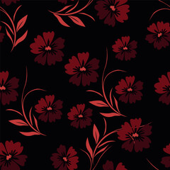 abstract flower patterns in various patterns, motifs, for textures, backgrounds and other digital needs