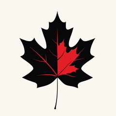 Natural maple tree silhouette vector art, ideal for nature-themed designs, landscapes, and eco-friendly branding projects. Perfect for creative and modern visuals.