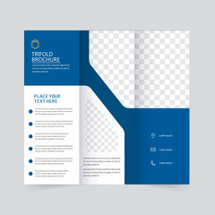 Brochure design. geometric abstract business brochure template.