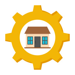 An icon design of home management 

