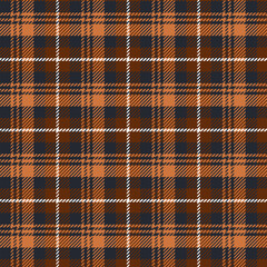 timeless orange and blue plaid design is perfect for any project.