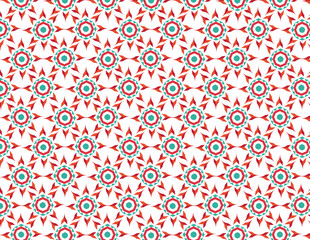 Festive Starburst pattern