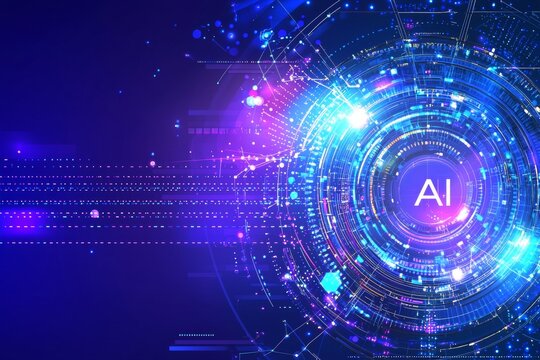 Background stock image of geometric graphic. Turbulence flow trail. Futuristic science and technology background. Big data visualization complex with compounds. Cybernetics illustration.