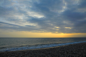 playa atardecer de cabo de gata almería orilla olas mar  4M0A2763-as24