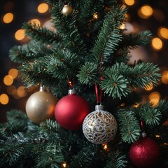 Fototapeta premium Joyful decorations bring smiles