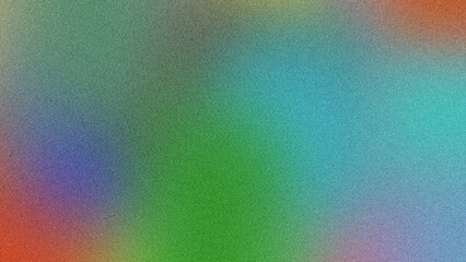 Bold Gradient Background with Grainy Noise Texture for Poster Art