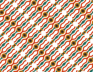 Energetic Stripes pattern design
