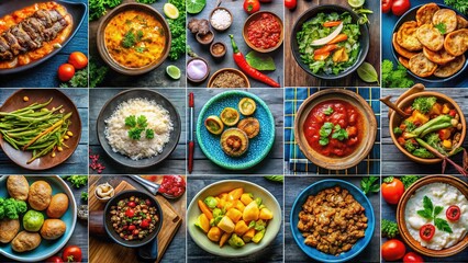 Indulge in a gastronomic journey with this February 2024 calendar showcasing exquisite food photography.