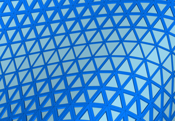 Abstract futuristic architecture vector 3d illustration