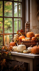 Still life with pumpkin