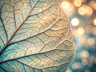 Fototapeta premium Veins transformed â€“ a minimalist journey into abstract art.