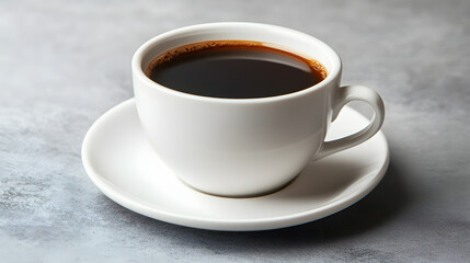 Fototapeta premium cup of coffee on white background