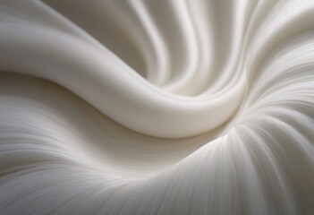 AI generated abstract white background with smooth lines and waves in it, close up