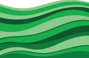 abstract green background with waves