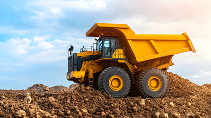 Deep Underground Mining Operation with Heavy Machinery: Showcasing Industrial Power in Resource Extraction.