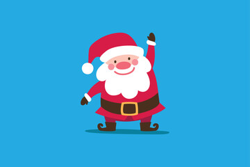 cartoon santa claus
