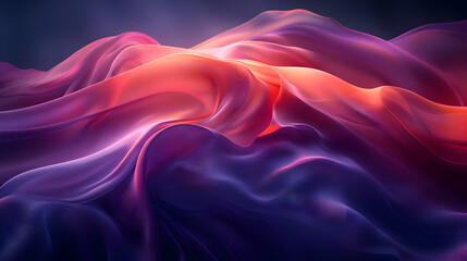 Fototapeta premium Abstract Background with Swirling Purple and Orange Hues