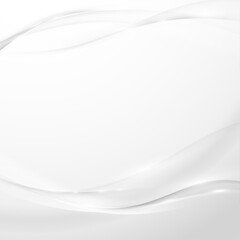 Modern grey abstract border lines background with subtle scattered sparkles. Vector illustration