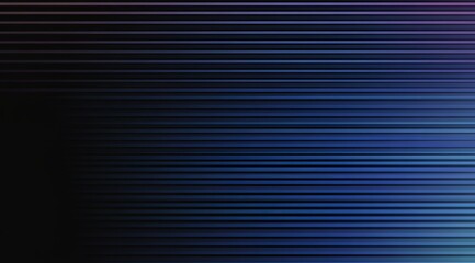 Dark blue background with small horizontal lines,