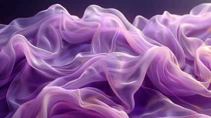 Obraz premium Purple Abstract 3D Rendered Background