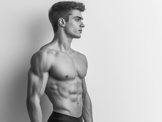 Obraz premium Ciało - męska muskulatura.