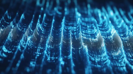 Abstract Digital Waves