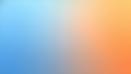 Obraz premium Soft gradient background transitioning from blue to orange with copy space