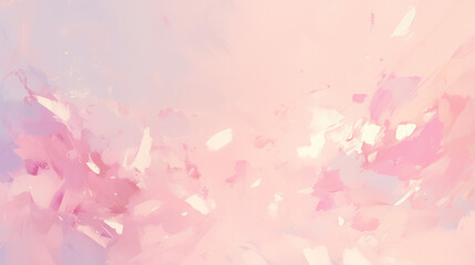 Obraz premium soft pink watercolor strokes forming abstract patterns reminiscent of soft clouds or delicate petals
