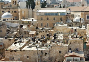 The Muslim Quarter is one of the four quarters of the ancient, walled Old City of Jerusalem. It is...