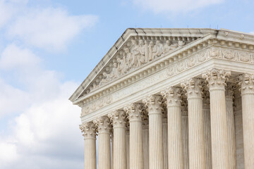 Fototapeta premium United States Supreme Court building in Washington DC
