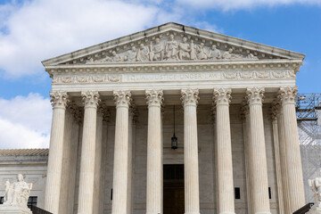 United States Supreme Court building in Washington DC