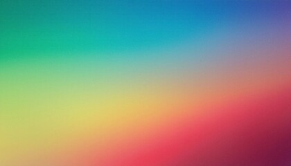 Obraz premium Colorful Gradient Background with Blurred Effect and Grain Noise for Art Design
