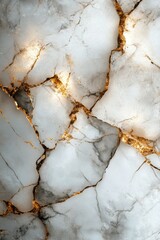 Elegant marble texture with golden veins featured in a modern design layout