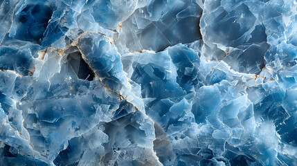 Obraz premium Blue Crystal Abstract Background