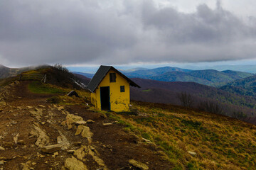 A walk in the Bieszczady National Park - Poland.