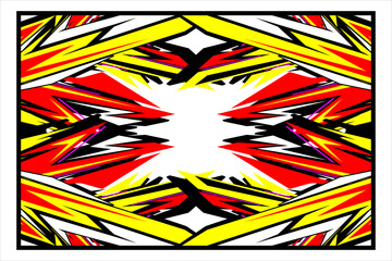 design vector background abstract racing, wrap car, decal abstract