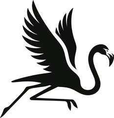 Flamingo Digital Art Vector