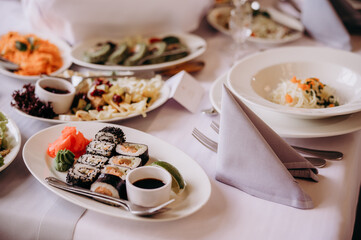 Sushi na imprezie okolicznościowej
