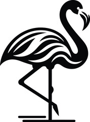 Flamingo Vector Silhouette
