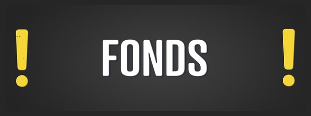 Fototapeta premium Fonds. A blackboard with white text. Illustration with grunge text style.